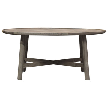 Gallery Kingham Grey Oak Round Coffee Table